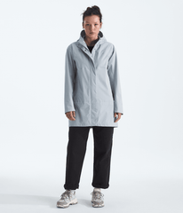 Women’s Voyage Rain 3L Hooded Parka - Frost Grey