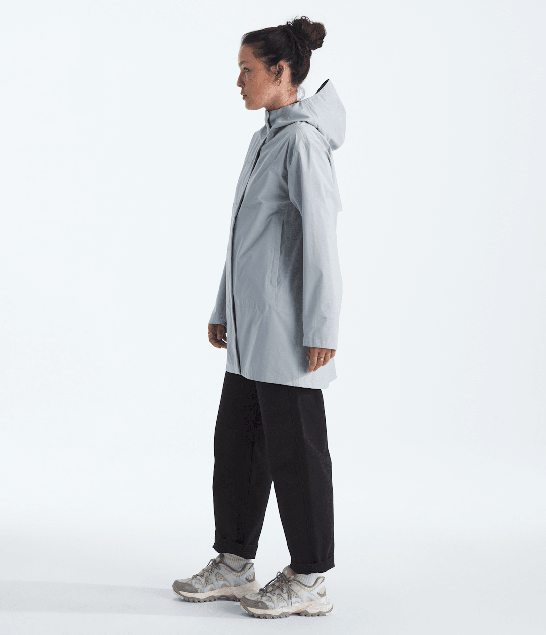 Women’s Voyage Rain 3L Hooded Parka - Frost Grey
