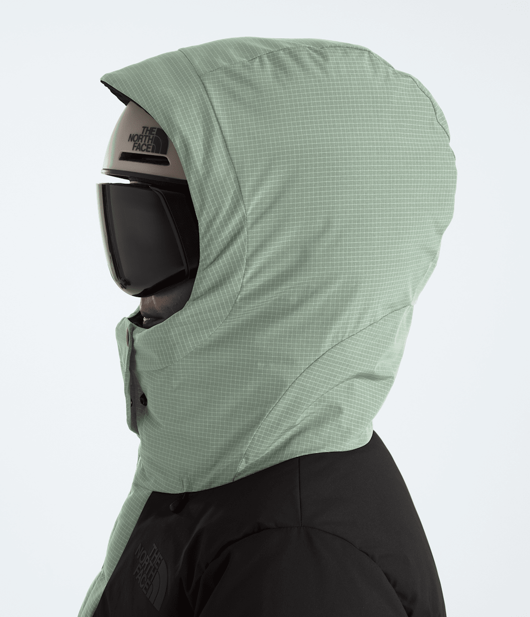 Women’s Cold Spell Cropped Down Jacket - Slate Moss/TNF Black