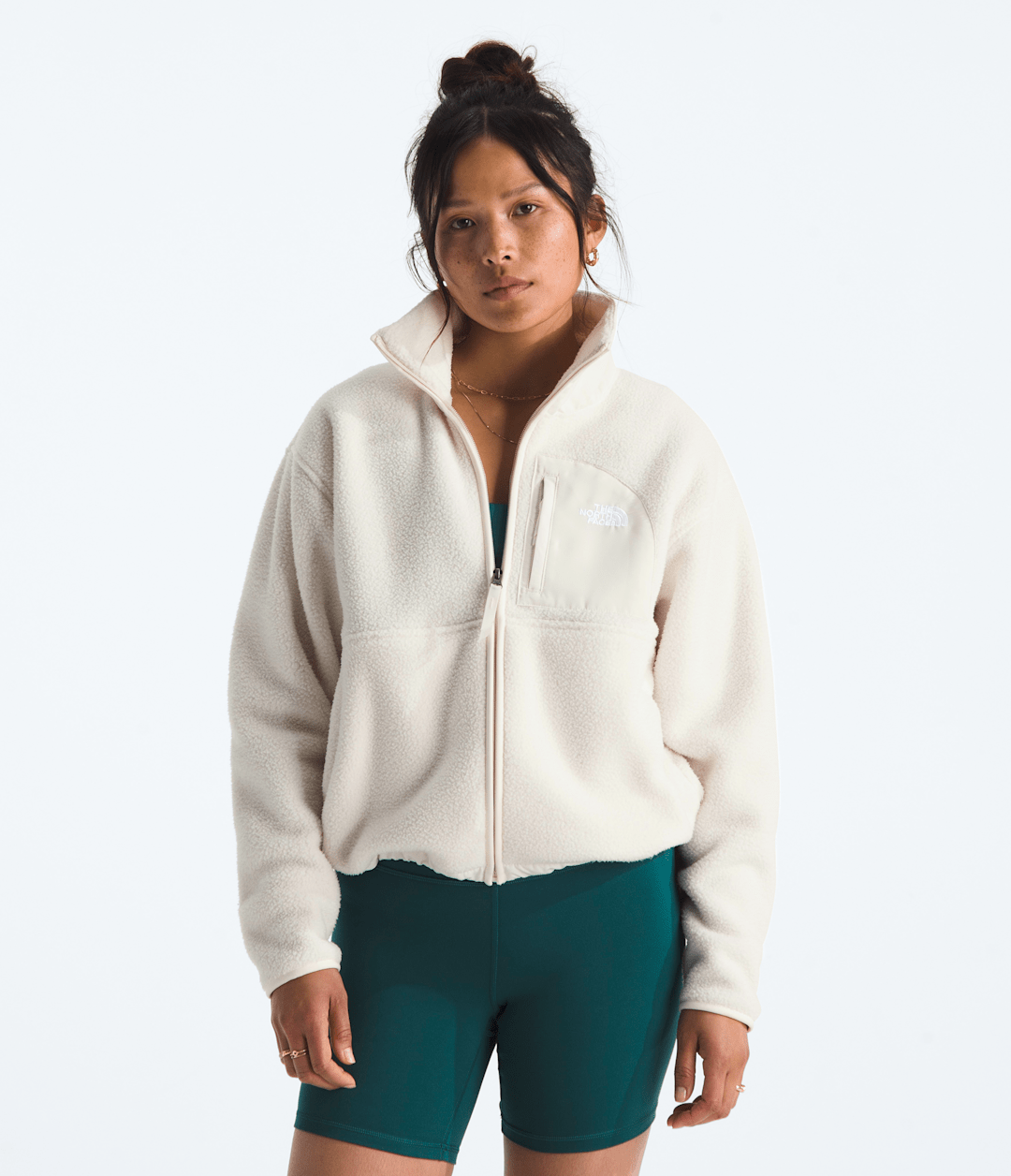 Women’s Yumiori Off Peak Full-Zip Jacket - White Dune