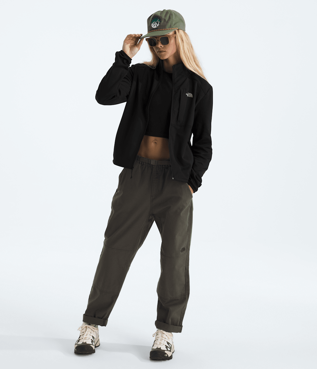 Women’s TNF™ Performance Fleece Full-Zip Jacket - TNF Black