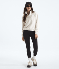 Women’s Glacier Fleece ½-Zip Short Jacket - White Dune