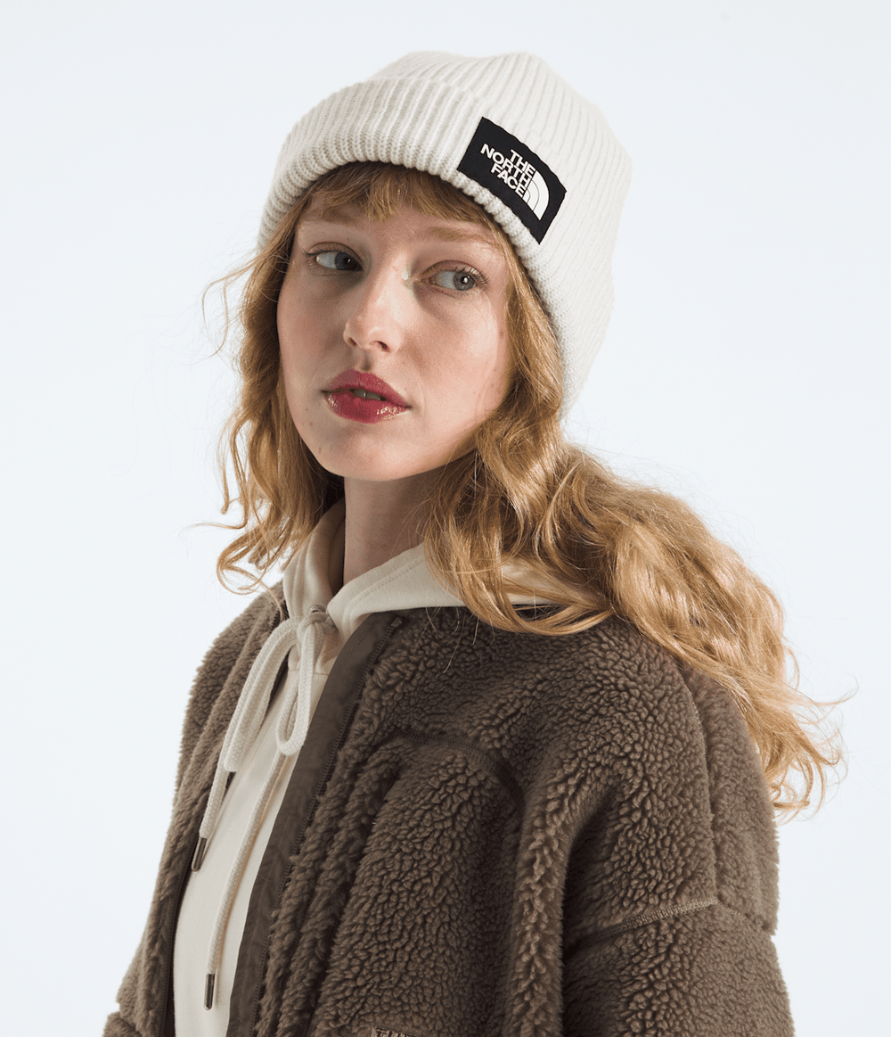 Salty Lined Beanie - White Dune