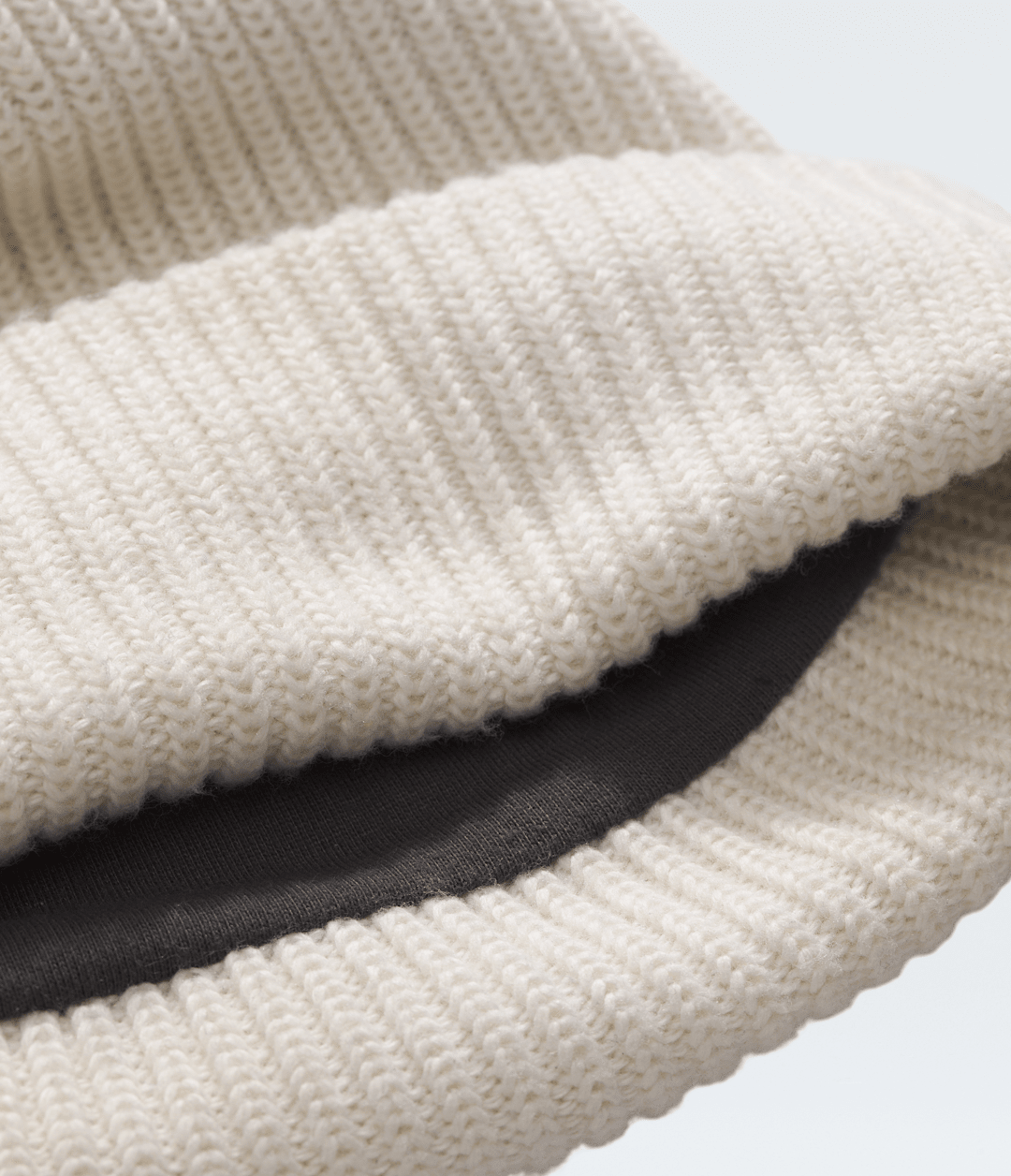 Salty Lined Beanie - White Dune