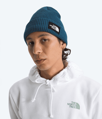 Salty Lined Beanie - Shady Blue