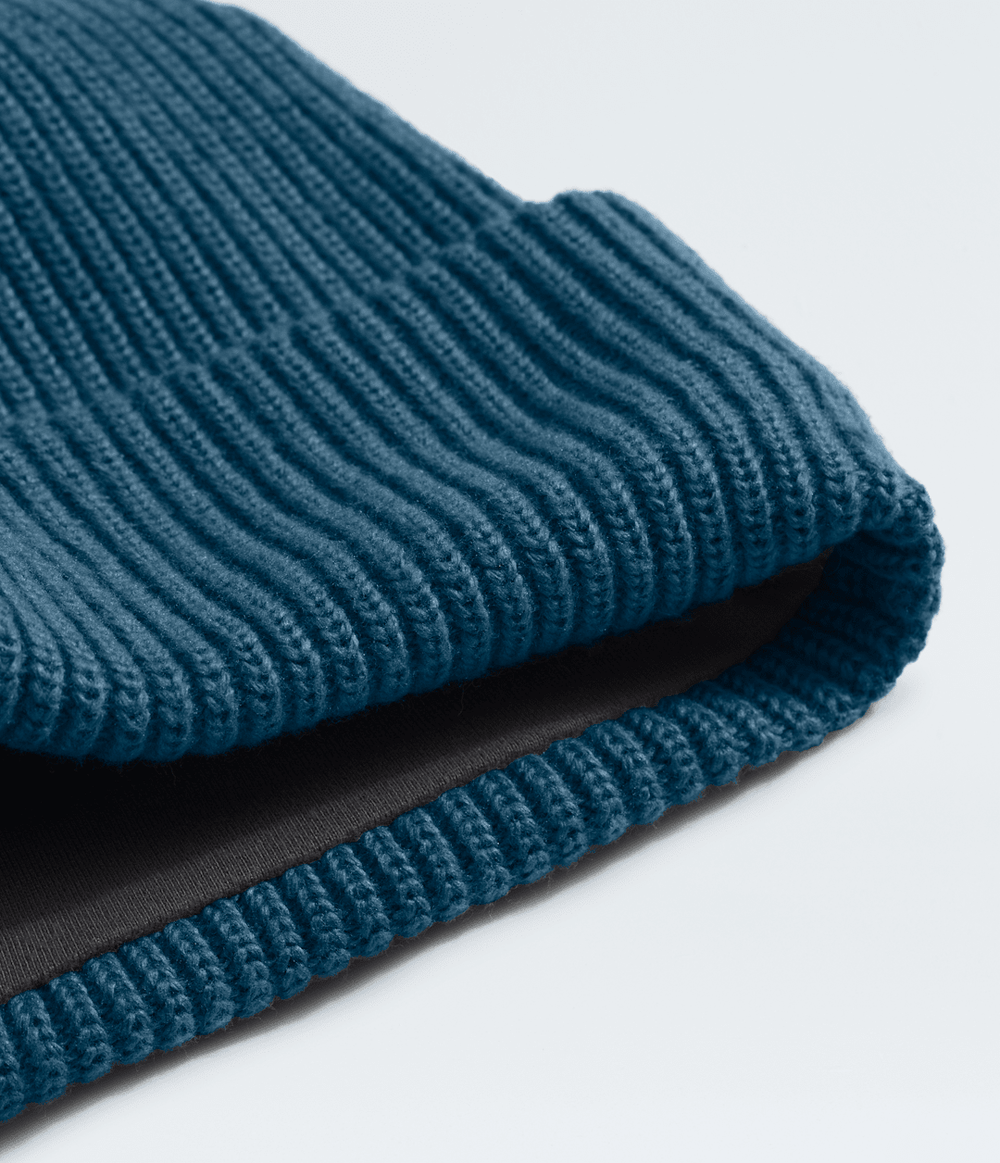 Salty Lined Beanie - Shady Blue