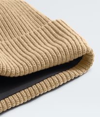 Salty Lined Beanie - Khaki Stone