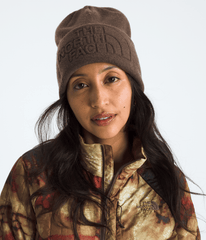 Urban Embossed Beanie - Smokey Brown