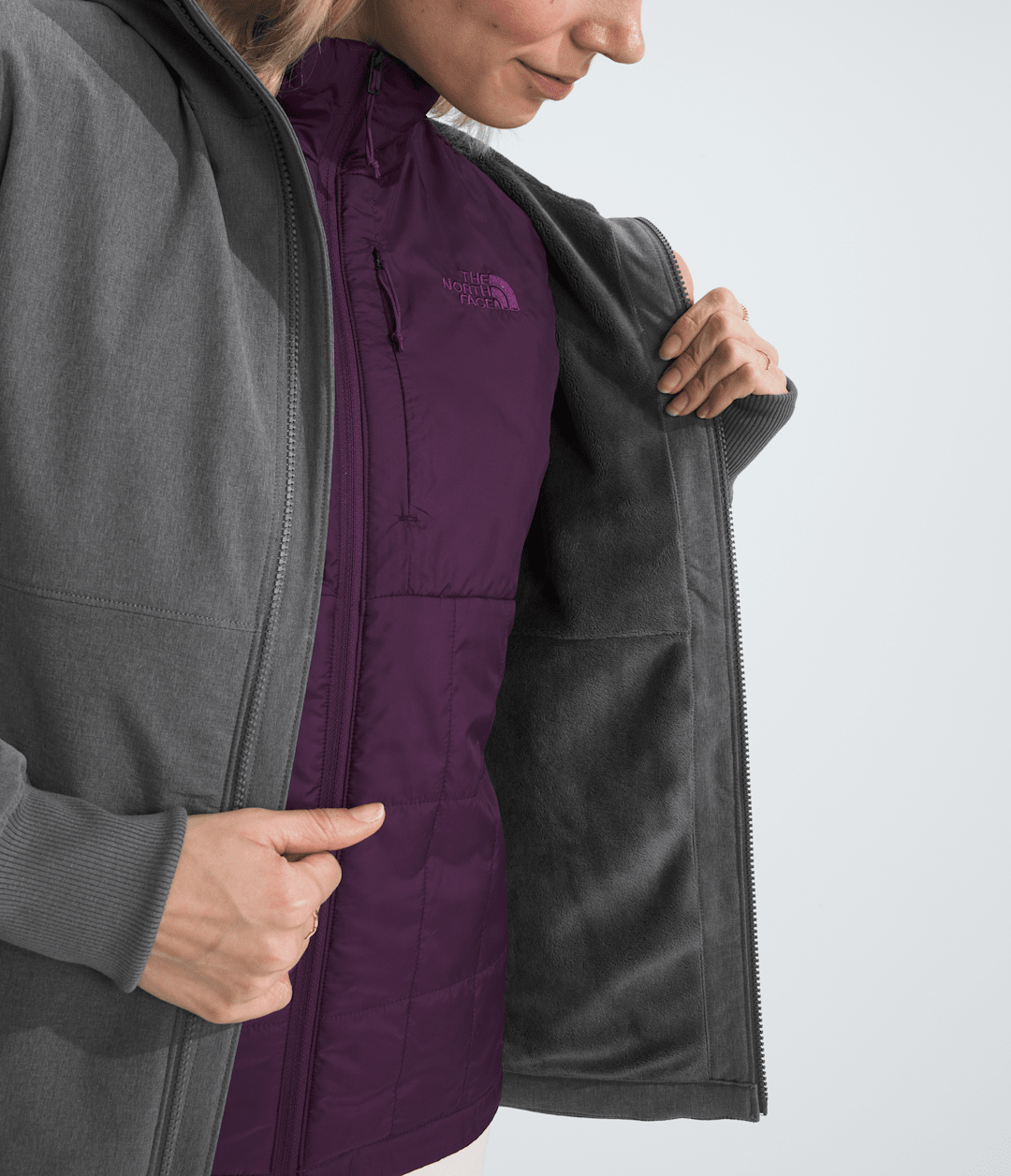 Women’s Shelbe Raschel Hoodie - Smoked Pearl Heather