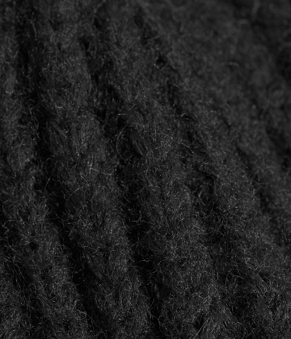 Fohair Cabin Beanie - TNF Black/Asphalt Grey