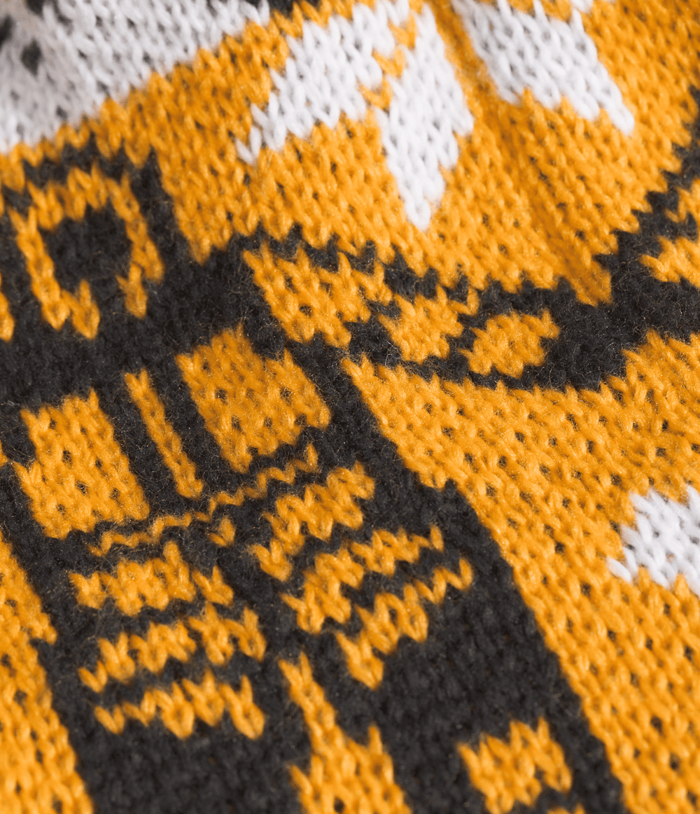 Cabin Ski Tuke - Summit Gold Him Suit Jacquard/Pom
