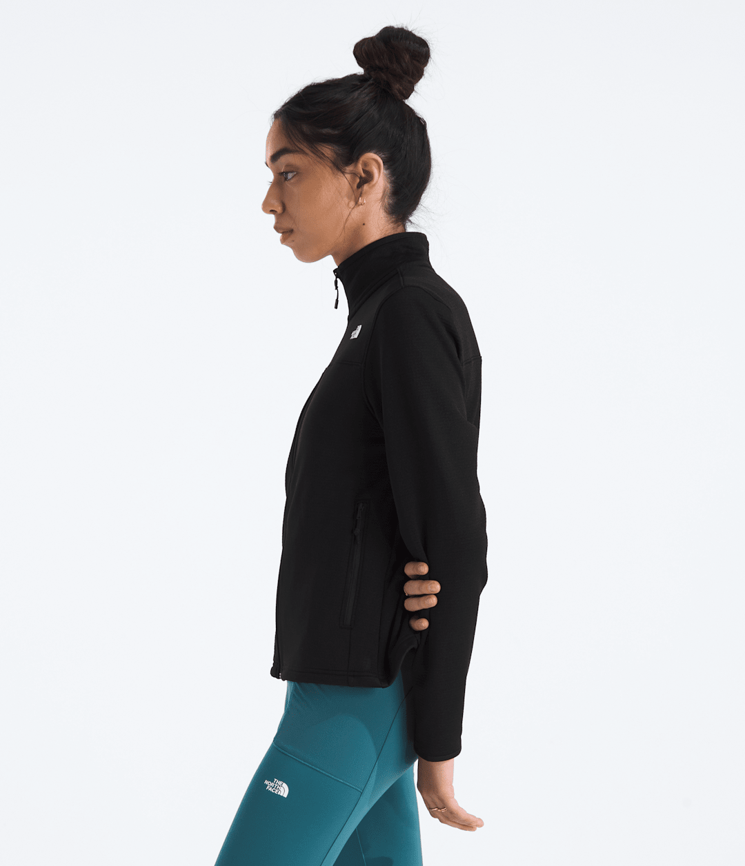 Women’s Cedar Trail Grid Fleece Jacket - TNF Black