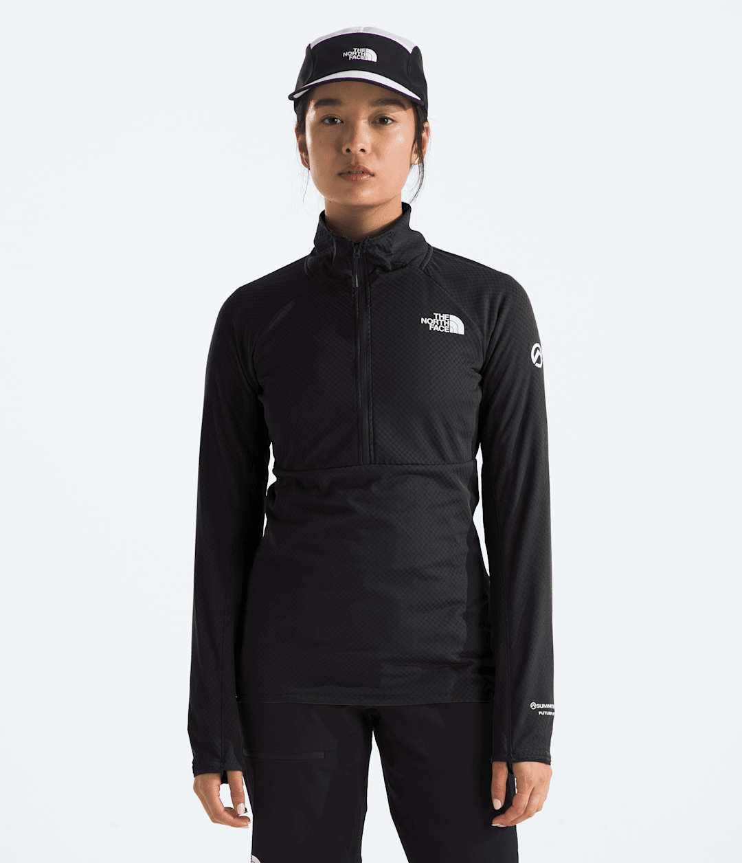 Women’s Summit Series FUTUREFLEECE™ LT ½-Zip - TNF Black