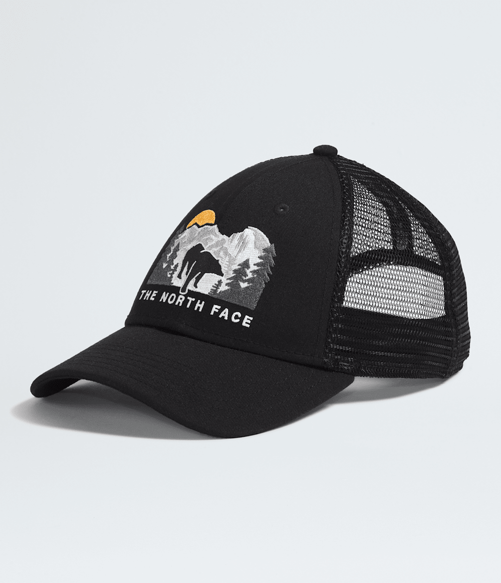 Embroidered Mudder Trucker Hat - TNF Black/TNF Black/Bear Graphic