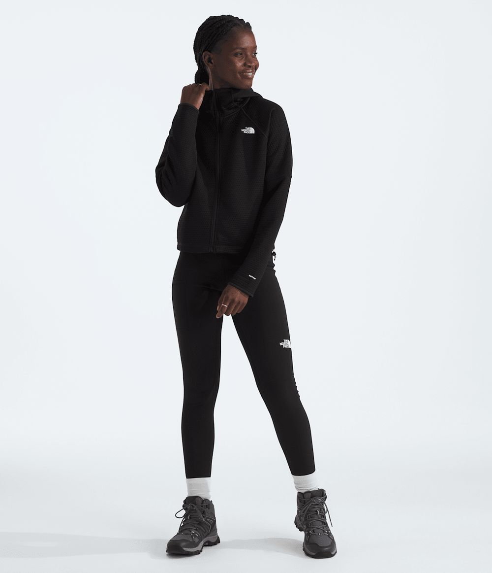 Women’s DOTKNIT™ Thermal Full-Zip Hoodie - TNF Black