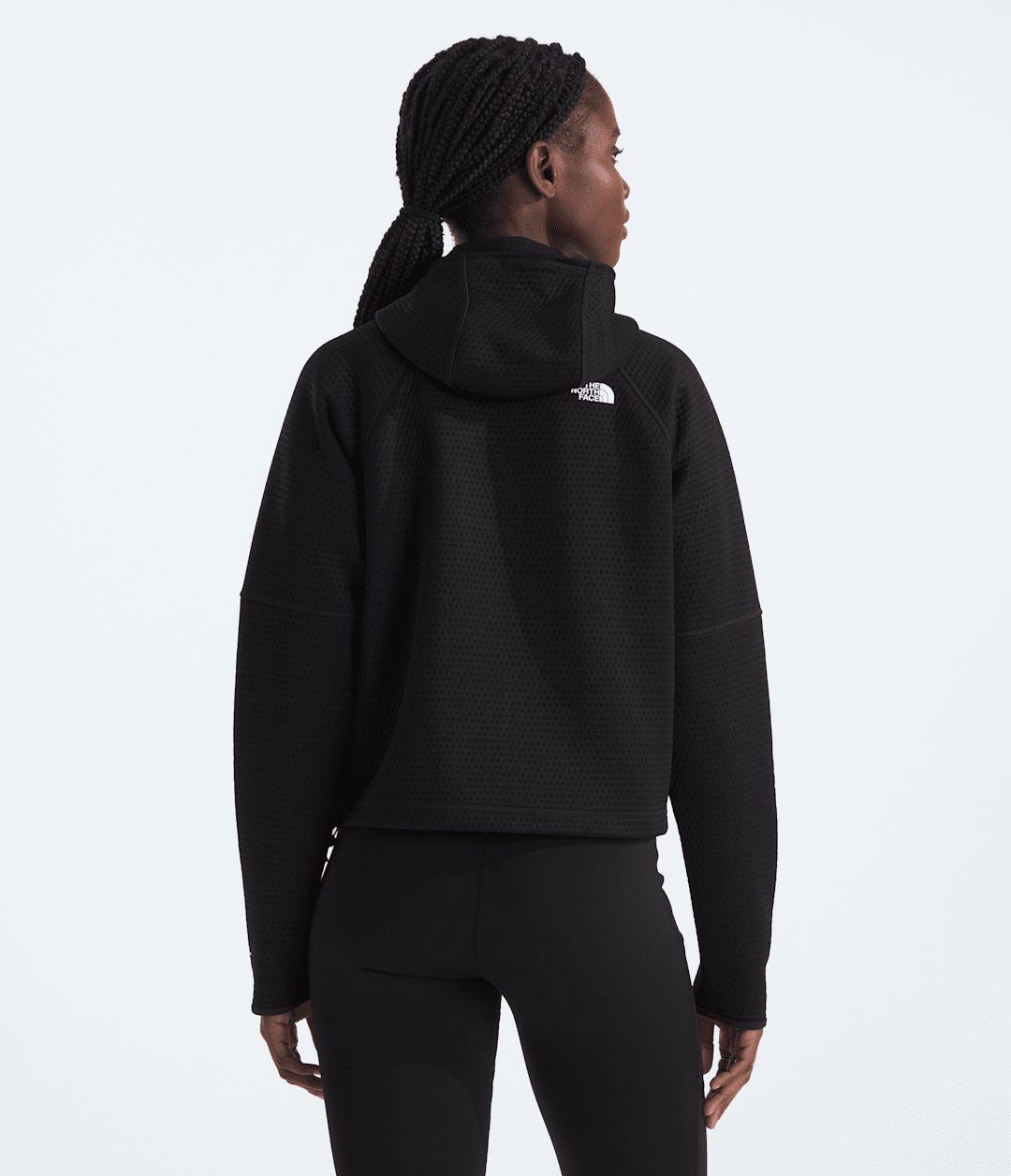 Women’s DOTKNIT™ Thermal Full-Zip Hoodie - TNF Black