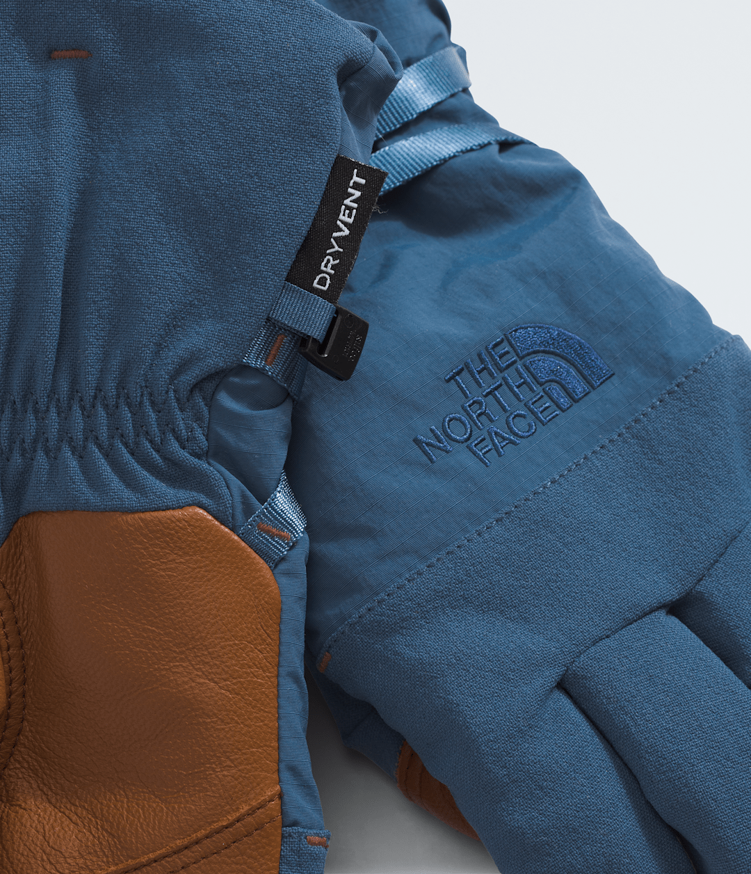 Montana Leather Waterproof Gloves - Shady Blue/Shady Blue Heather