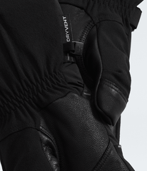 Montana Leather Waterproof Gloves - TNF Black/TNF Black Heather
