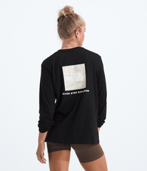 Women’s Evolution Box NSE Fill Light Long-Sleeve Tee—Graphic - TNF Black