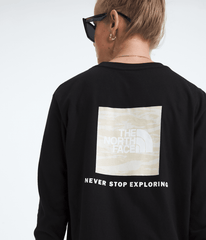 Women’s Evolution Box NSE Fill Light Long-Sleeve Tee—Graphic - TNF Black