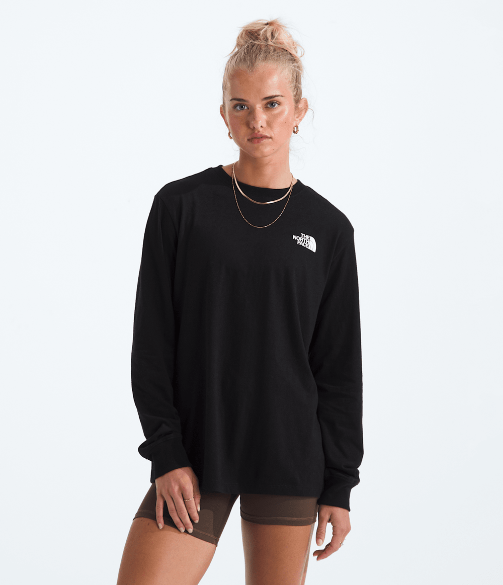Women’s Evolution Box NSE Fill Light Long-Sleeve Tee—Graphic - TNF Black