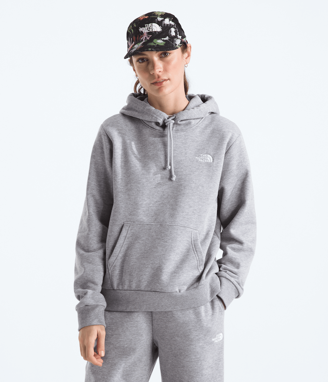 Women’s Evolution Simple Dome Regular Hoodie - TNF Pale Grey Heather