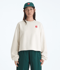 Women’s TNF™ Red Box Crew - White Dune