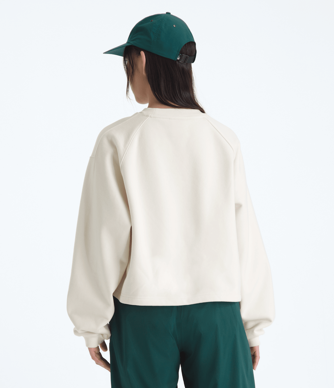 Women’s TNF™ Red Box Crew - White Dune