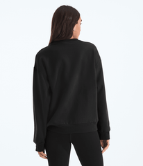 Women’s Evolution Simple Dome Oversized Crew - TNF Black