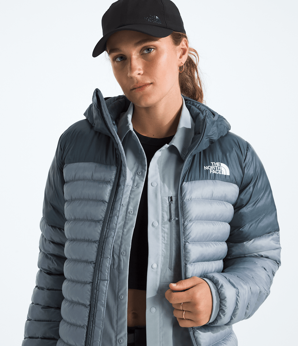 Women’s Terra Peak Hoodie - Frost Grey-Granite Grey