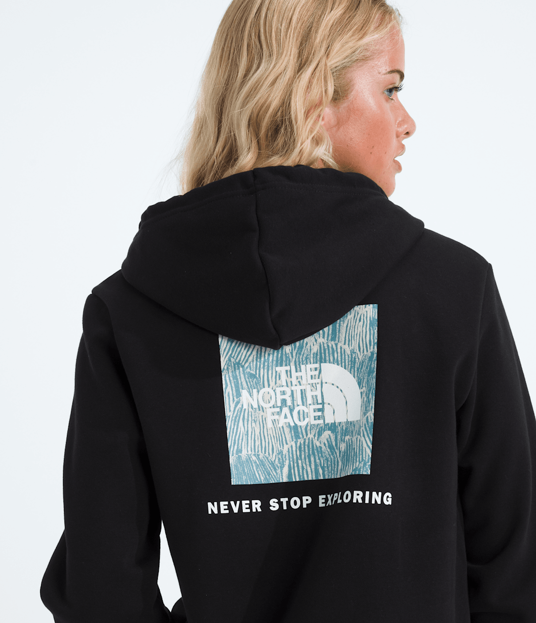 Women’s Evolution Box NSE Fill Hoodie—Graphic - TNF Black