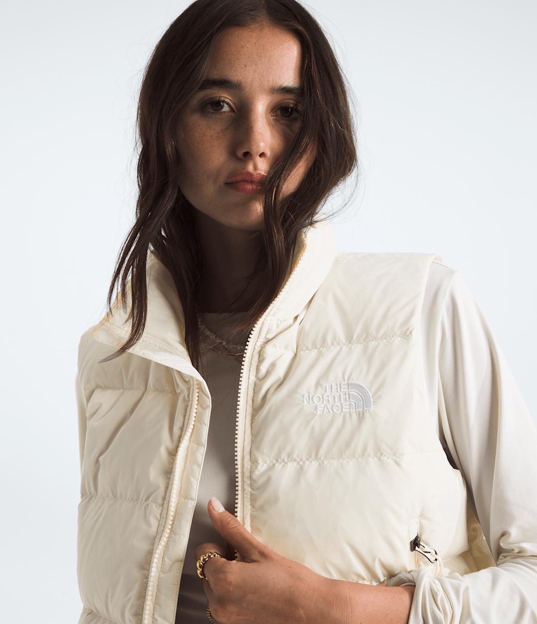 Women’s Hydrenalite™ Down A-Line Vest - White Dune