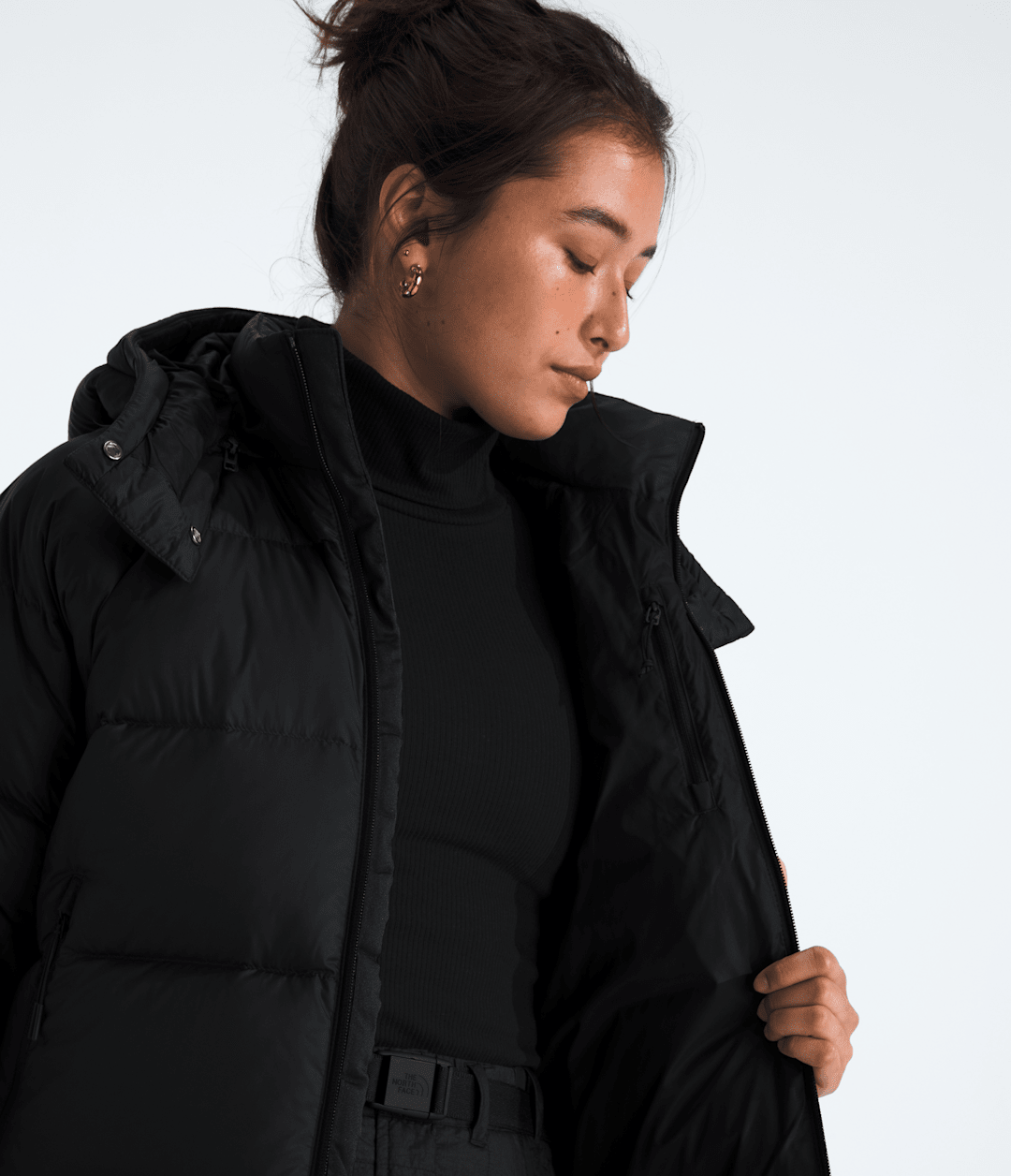Women’s Hydrenalite™ City Down Hooded Jacket - TNF Black