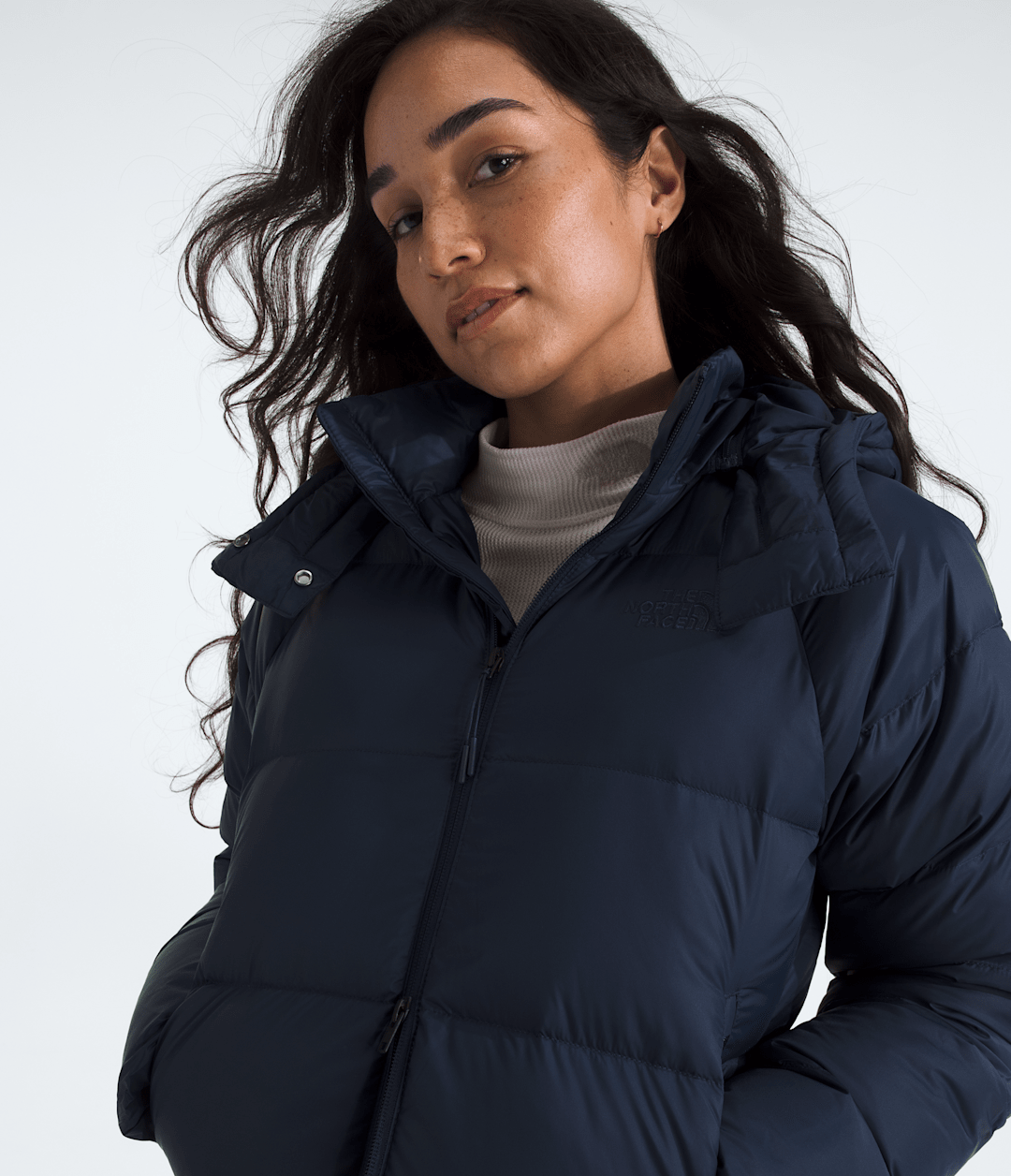 Women’s Hydrenalite™ City Down Hooded Jacket - Summit Navy