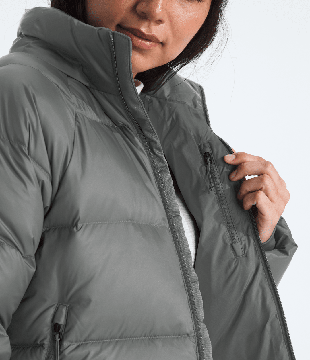 Women’s Hydrenalite™ City Down Hooded Jacket - Smoked Pearl