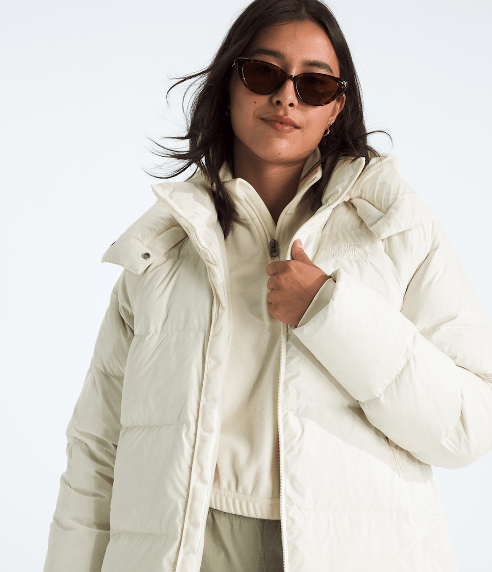 Women’s Hydrenalite™ City Long Down Hooded Parka - White Dune