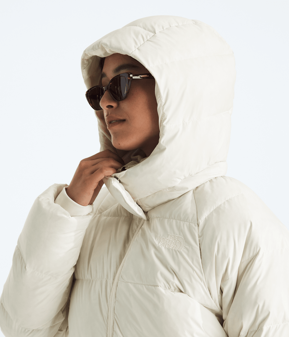 Women’s Hydrenalite™ City Long Down Hooded Parka - White Dune
