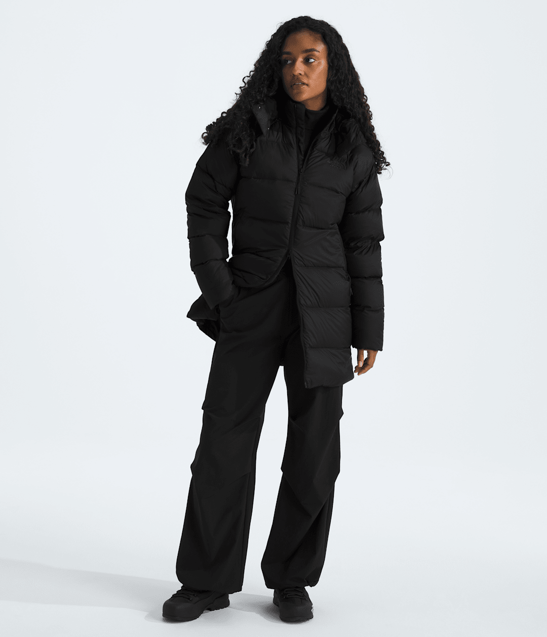 Women’s Hydrenalite™ City Down Hooded Parka - TNF Black