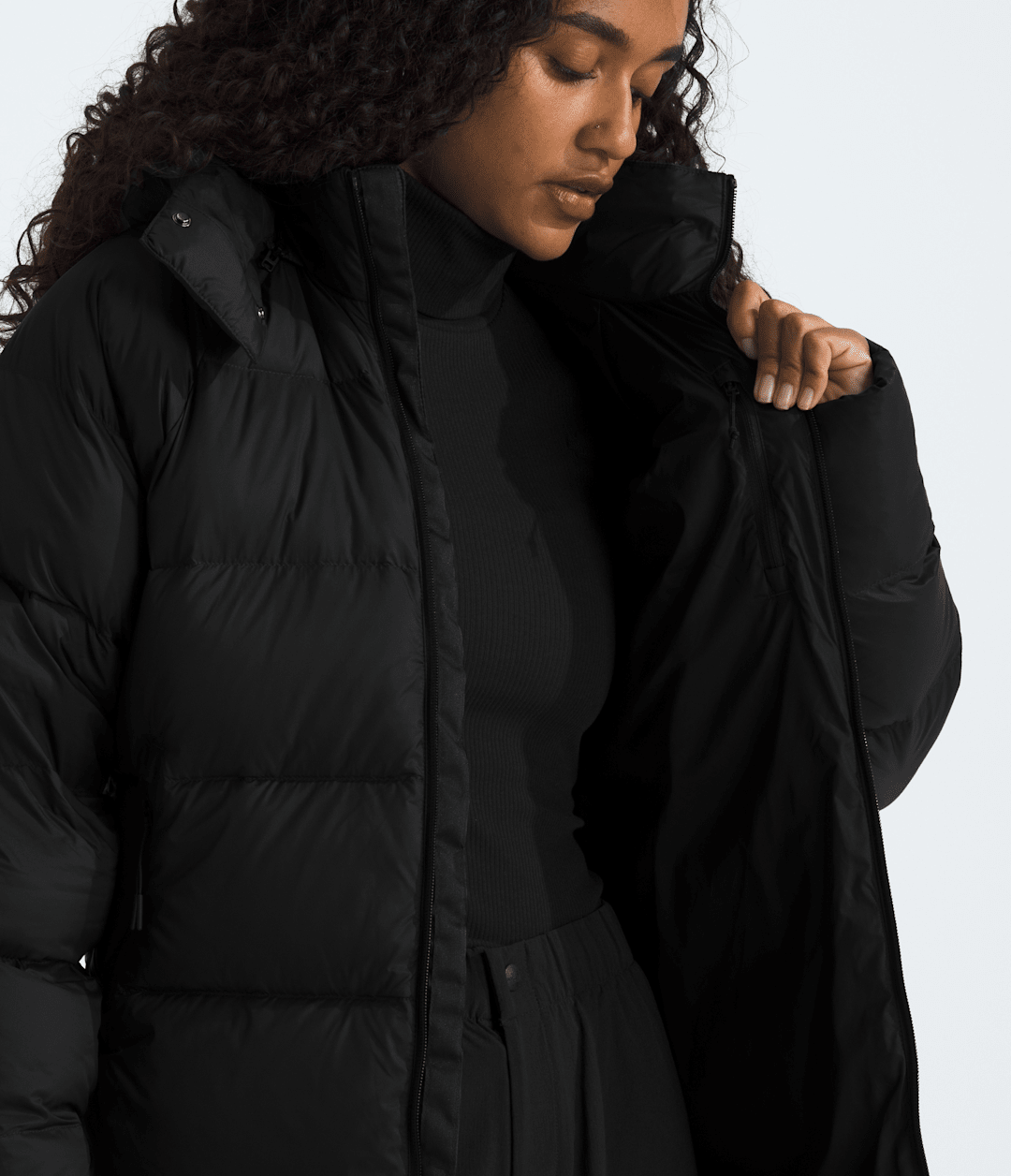 Women’s Hydrenalite™ City Down Hooded Parka - TNF Black
