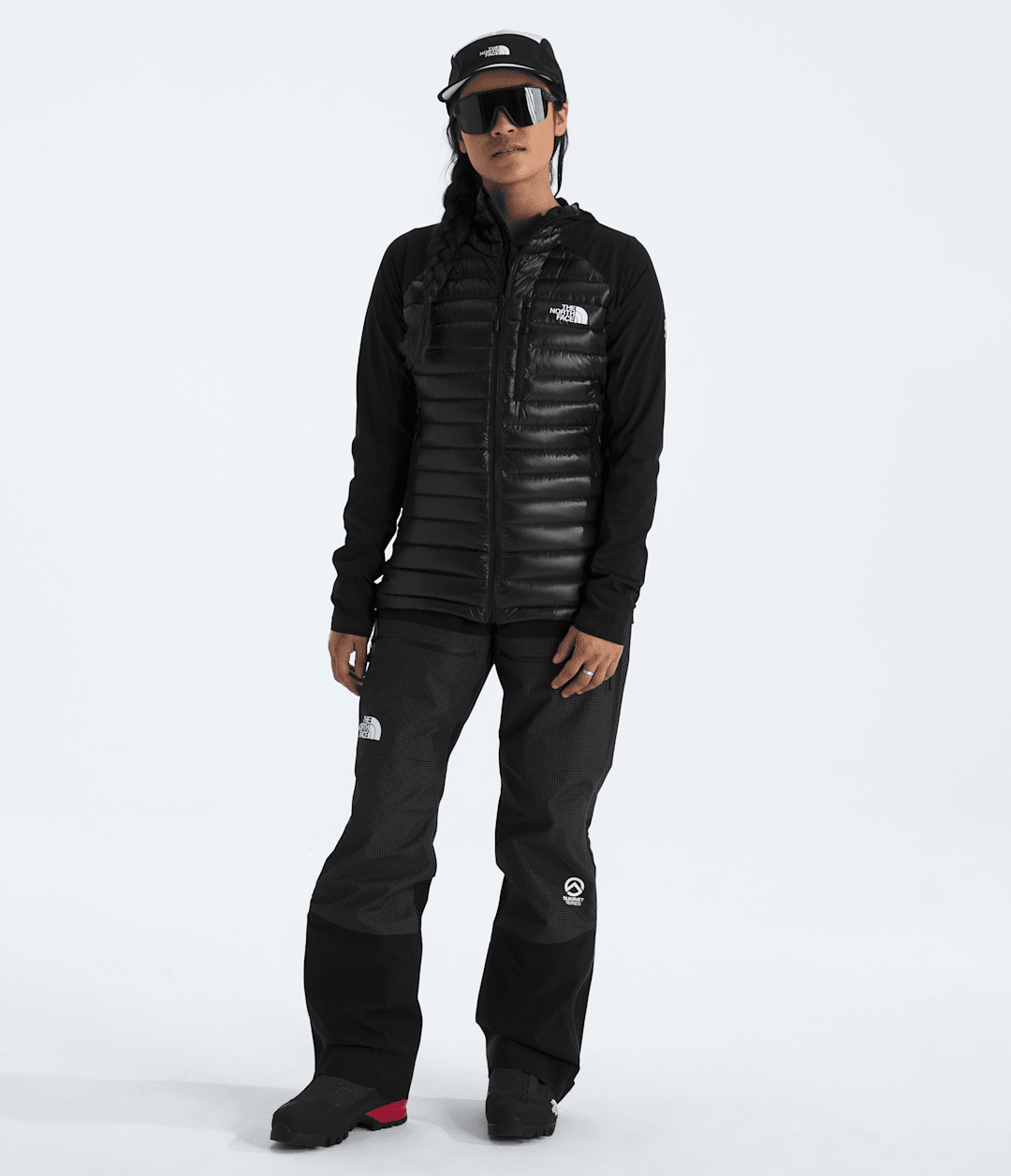 Women’s Summit Series Breithorn LT Hybrid Hoodie - TNF Black