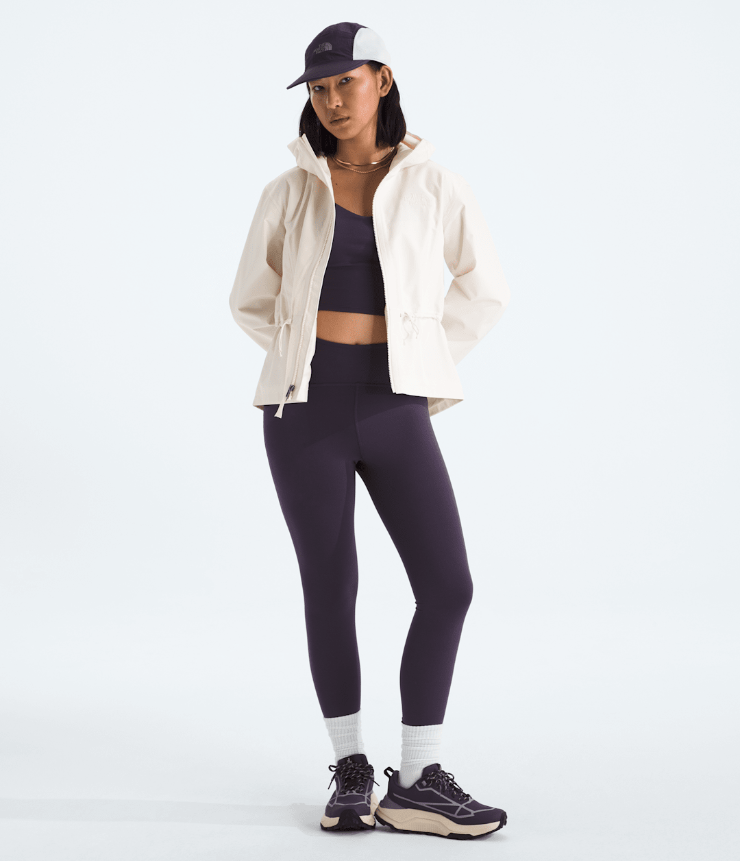 Women’s Daybreak Rain Jacket - White Dune