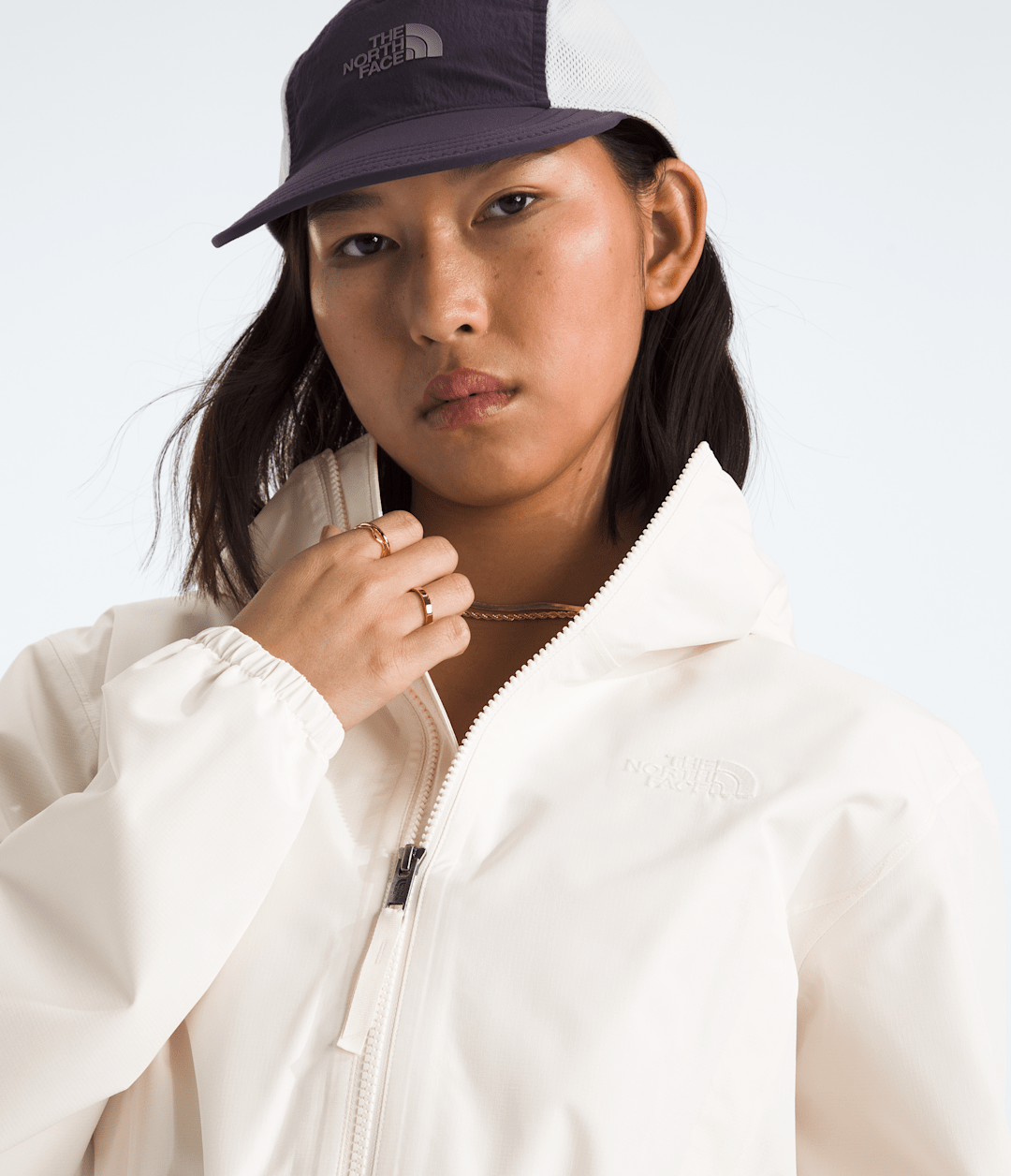 Women’s Daybreak Rain Jacket - White Dune