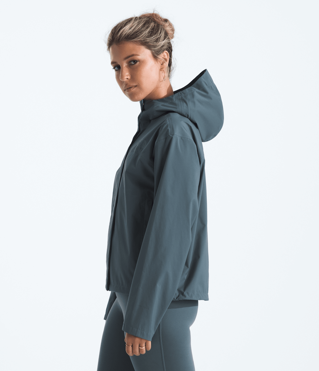 Women’s Voyage Rain 3L Hooded Jacket - Granite Grey