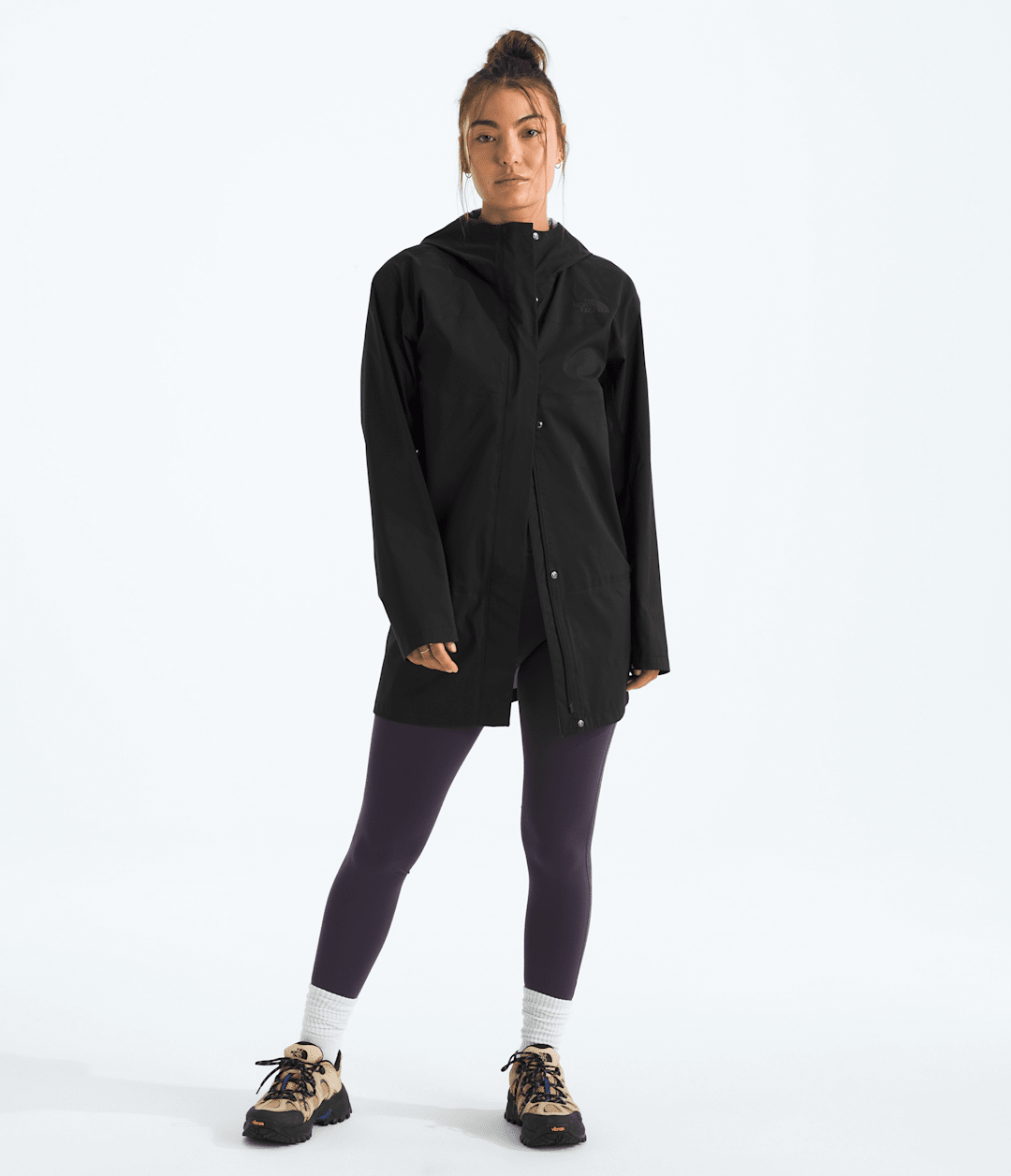 Women’s Voyage Rain 3L Hooded Parka - TNF Black