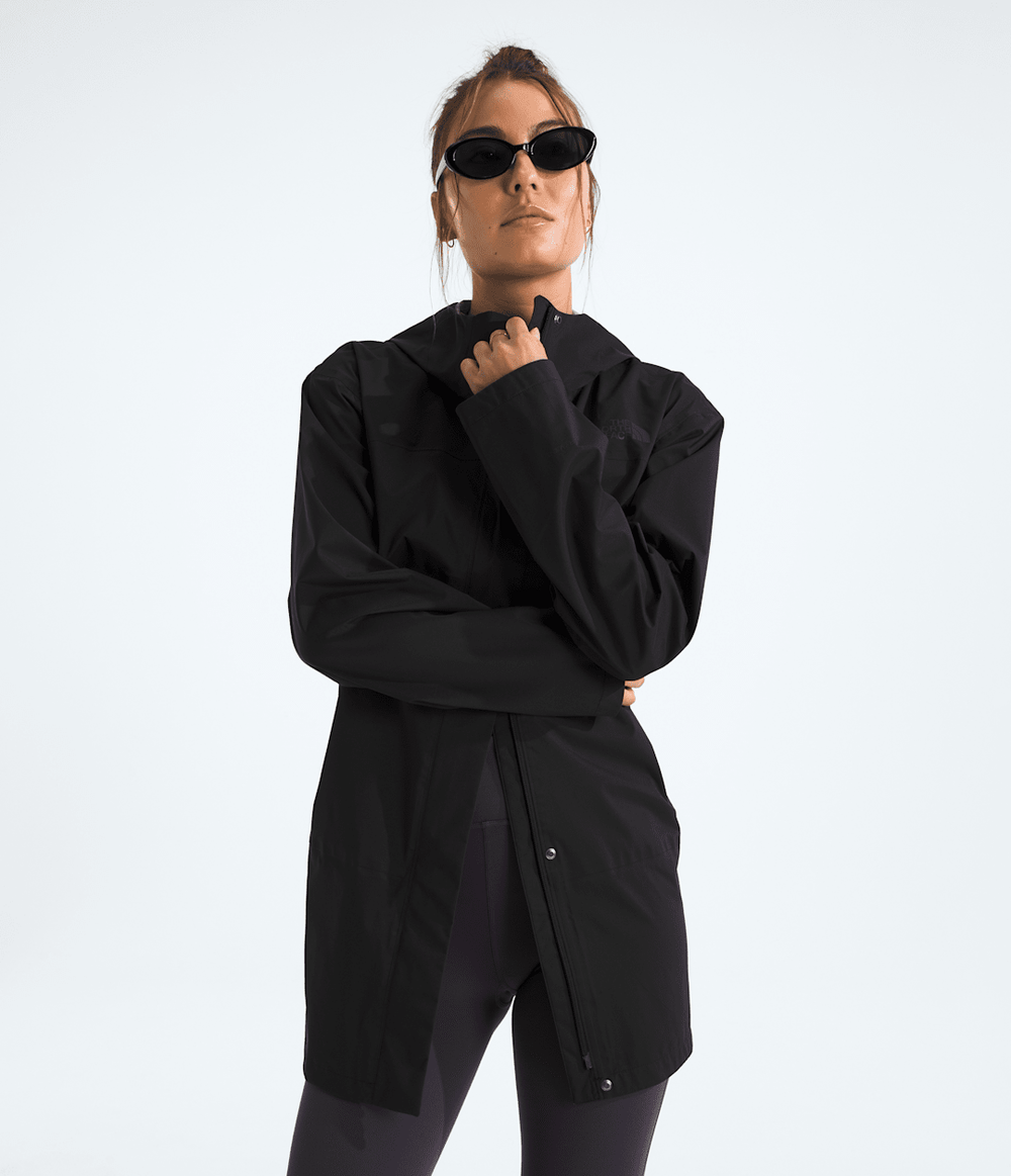 Women’s Voyage Rain 3L Hooded Parka - TNF Black