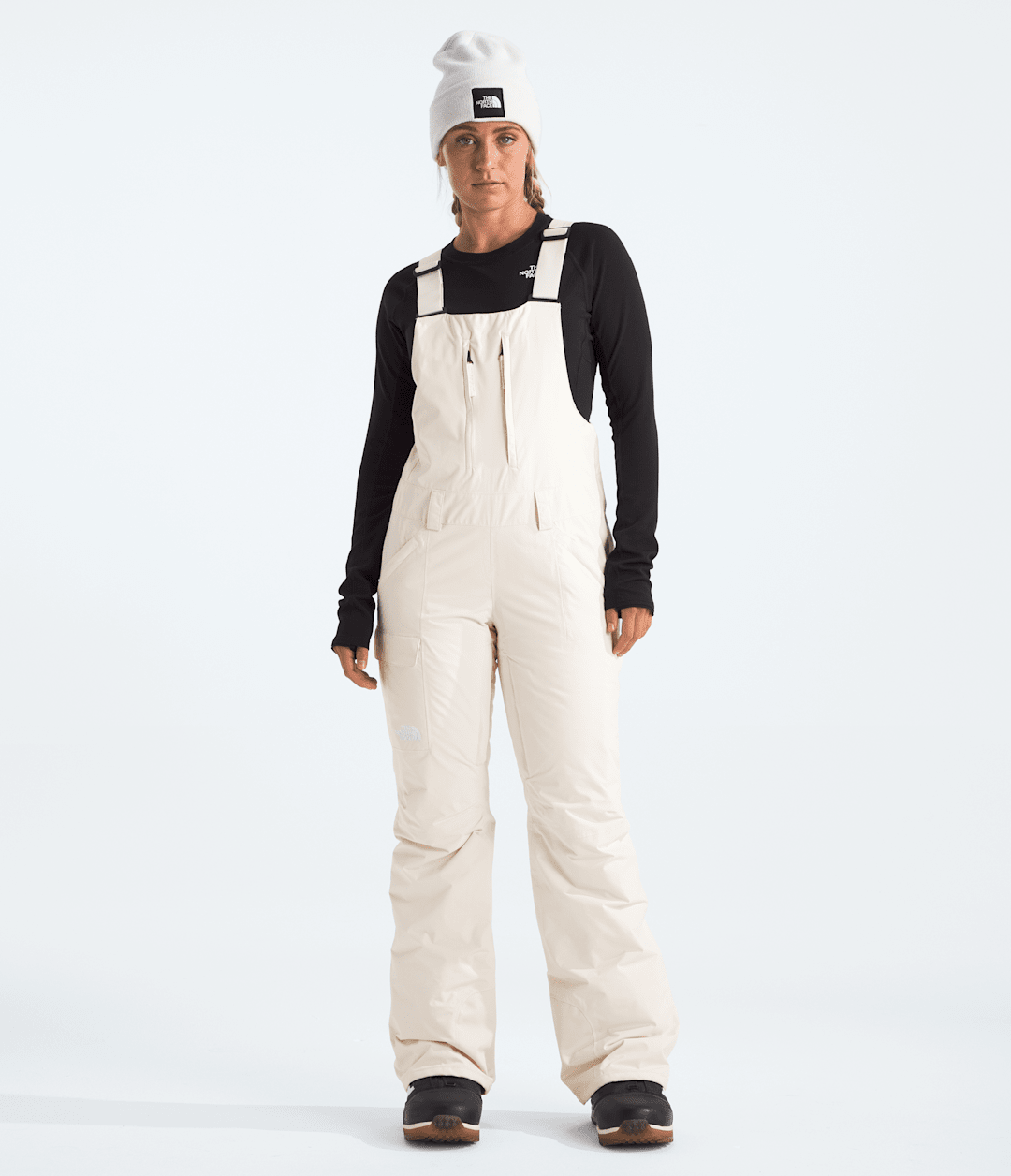 Women’s Freedom Insulated Bibs - White Dune