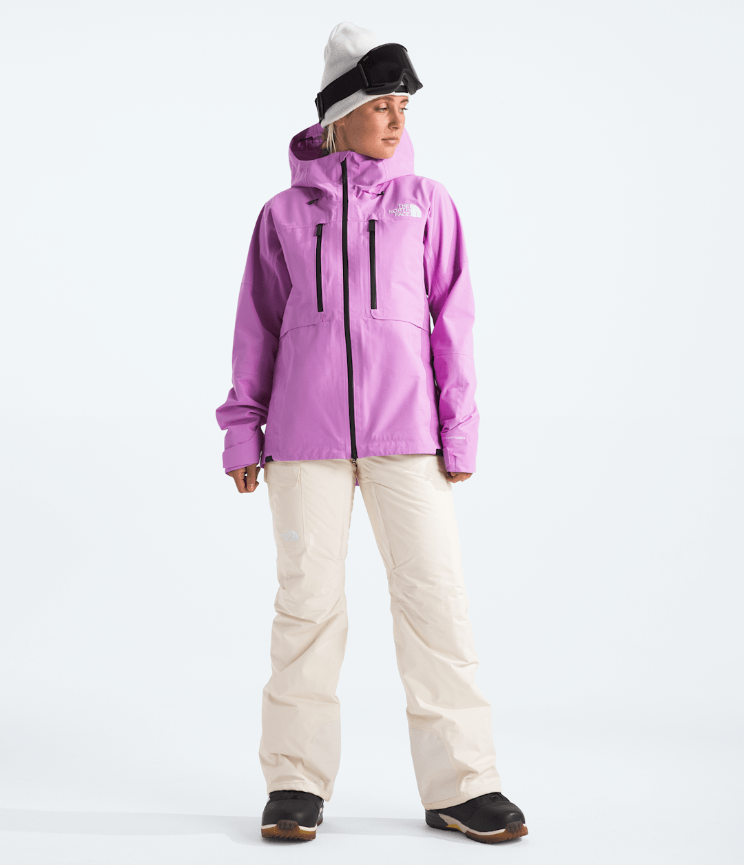 Women’s Freedom Insulated Bibs - White Dune
