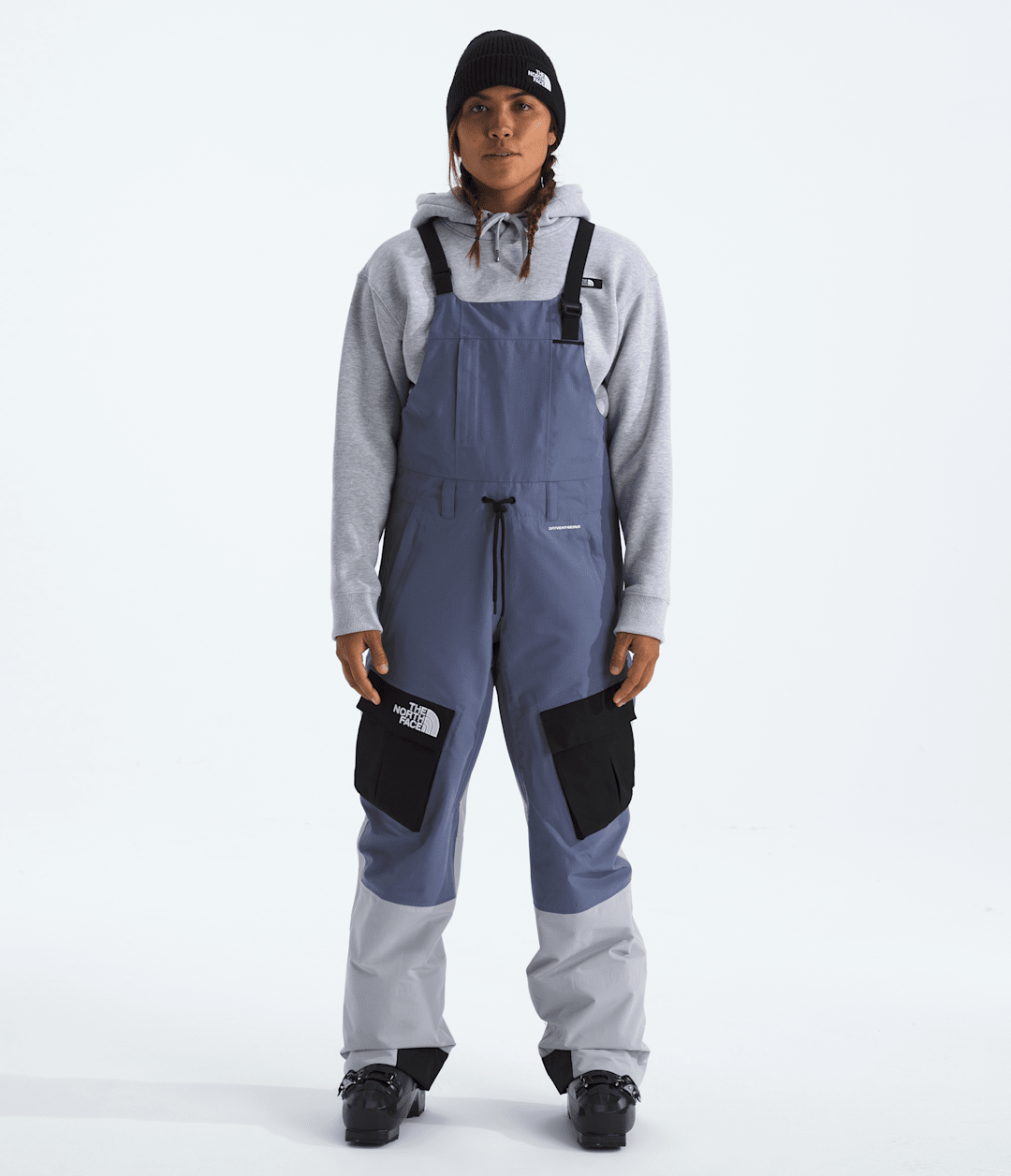 Women’s Dragline Bibs - Blue Flax/Twilight Galaxy/TNF Black