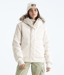 Women’s Arctic Bomber - White Dune