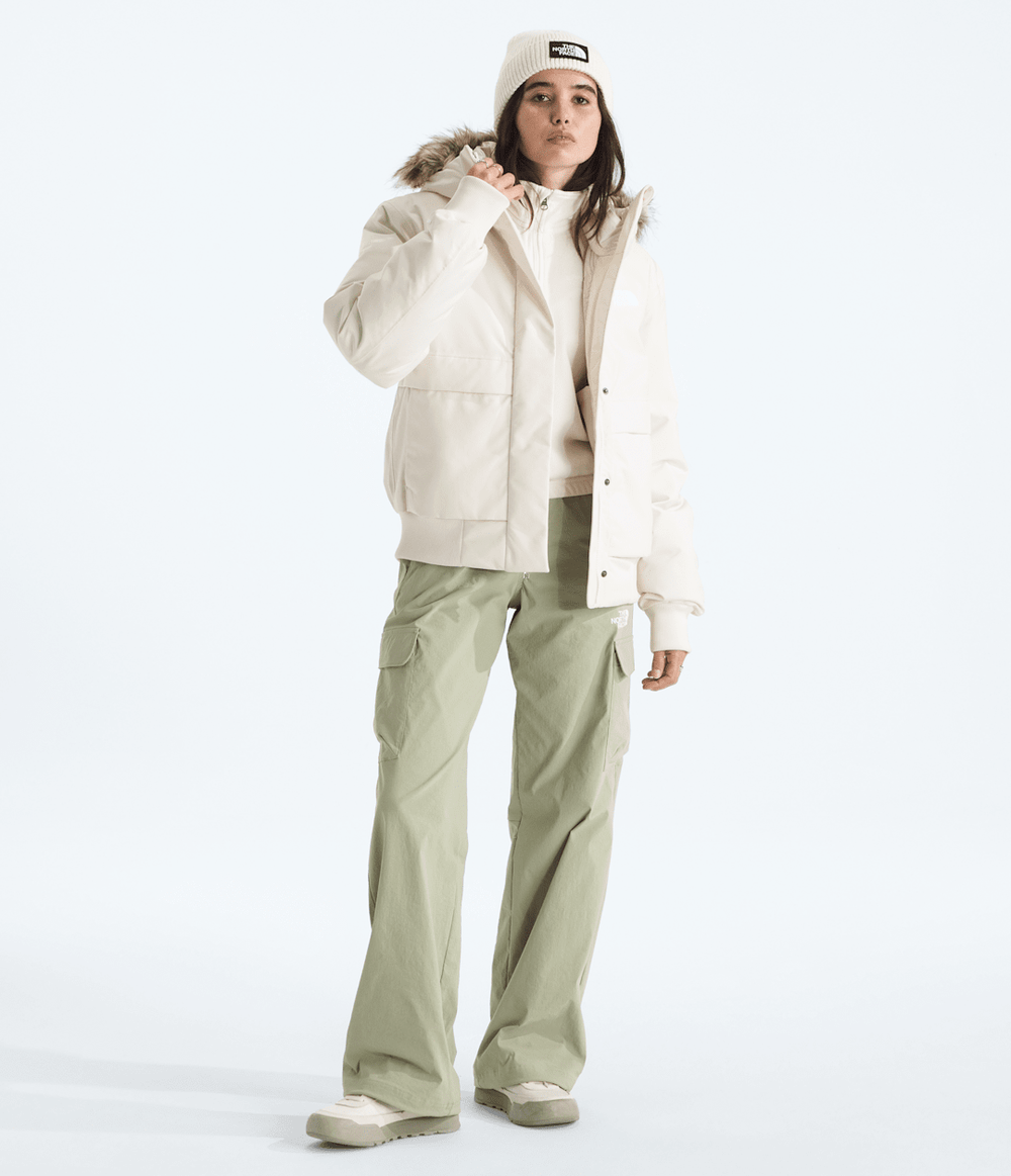 Women’s Arctic Bomber - White Dune